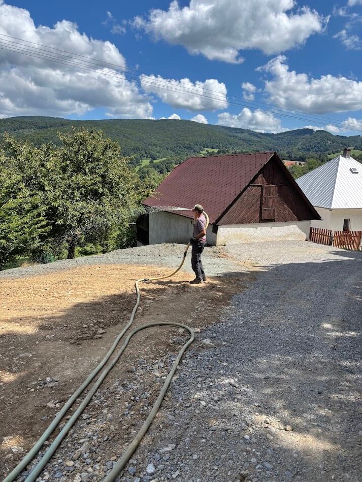 Hydroosev a spevňovanie svahu